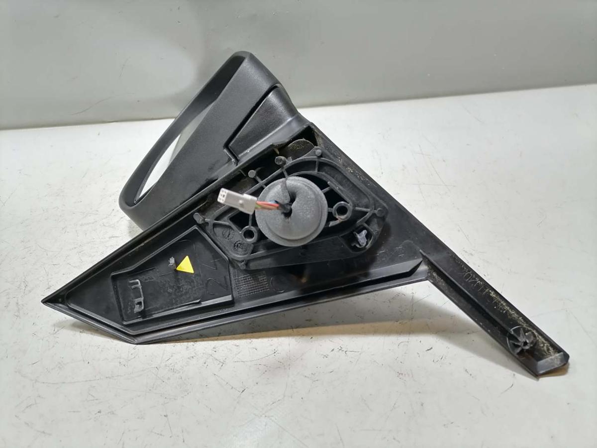 Mitsubishi Colt Z30 original Au&szlig;enspiegel rechts 08D Schwarz 3-T&uuml;rer elektrisch Bj.2006